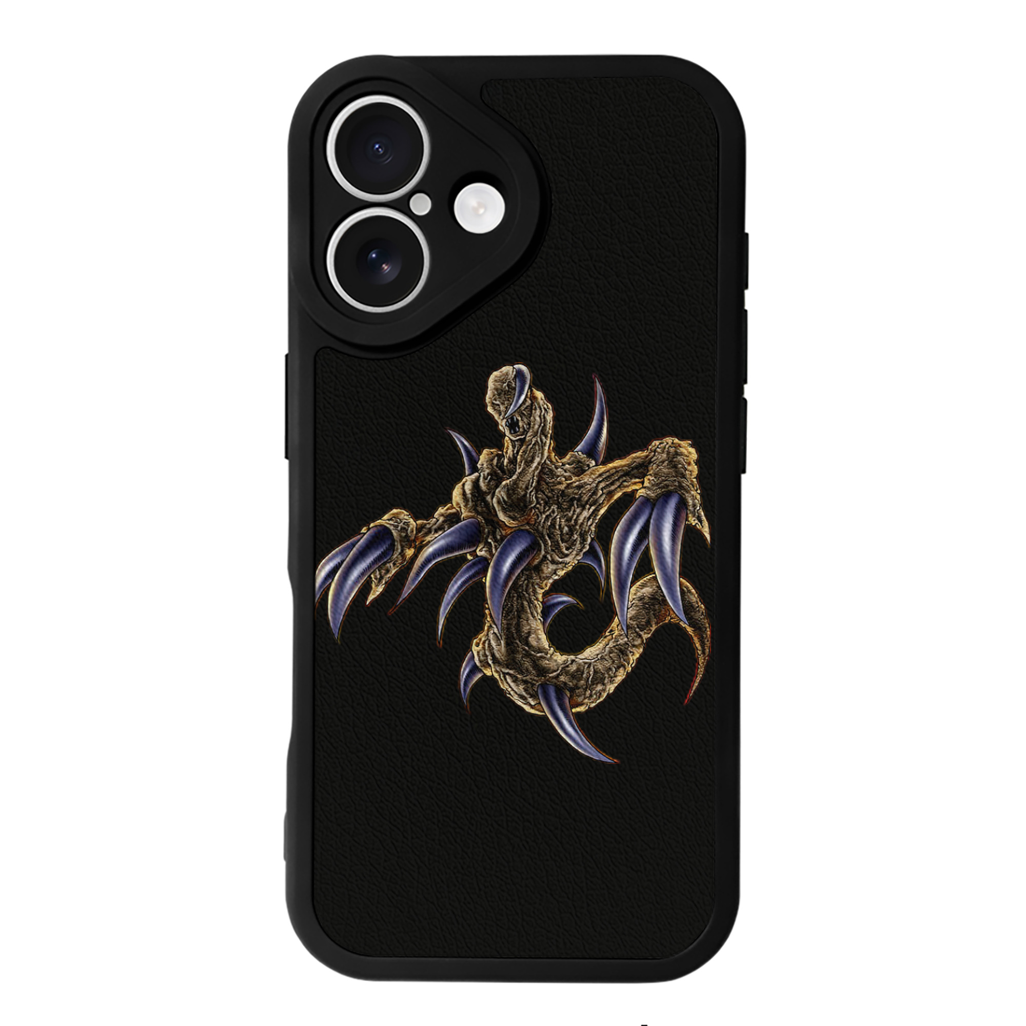 （画像用） 遊☆戯☆王 Yu-Gi-Oh! 【iPhone 16シリーズ対応】シリコンスマホケース（レザー調） 材質：シリコン